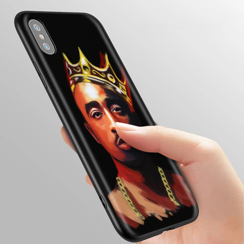 Мягкий силиконовый чехол YIMAOC 2Pac Tupac Shakur для iPhone 12 Mini 11 Pro XS Max XR X 8 7 6 6S Plus 5 5S