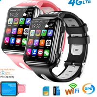 new h1w5 4g gps wifi location studentkids smart watch phone android system clock app install bluetooth smartwatch 4g sim card