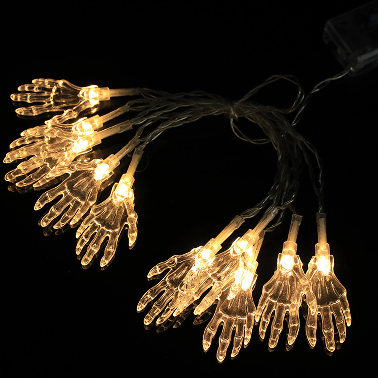

Outdoor 20 LEDs Battery Powered Party Accessories Living Room Festival Halloween Decor Hanging Indoor Home Holiday String Light