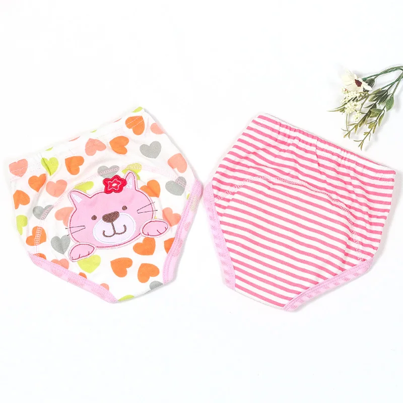 2 шт./лот для приучения к горшку мужское нежнее бельё подгузники детей ясельного