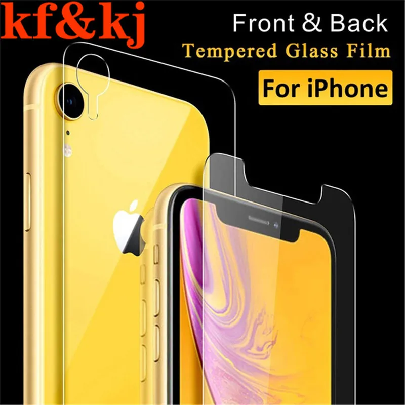 Защитное стекло закаленное 9H для iphone 6/6s/7/8 plus/X/XR/XS MAX/11 PRO MAX|Защитные стёкла и