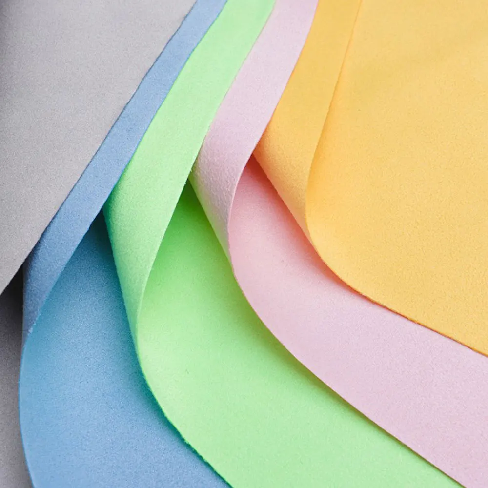 

5 pcs Lens Eyeglasses Cleaning Cloth Microfiber Suede Phone Screen Cleaner Sunglasses Camera Duster Wipes 30*30cm