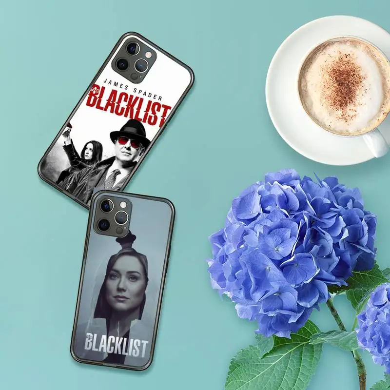 

The Blacklist TV shows Phone Case For iPhone 7 8 11 12 X XS XR MINI Pro Max Plus Retro Black Grey clear transparent