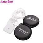 Мини десятки акупунктурная терапия телефон Электрический массажер для тела подключение Мобильный аппарат для стимуляции мышц спины шеи плеча расслабление