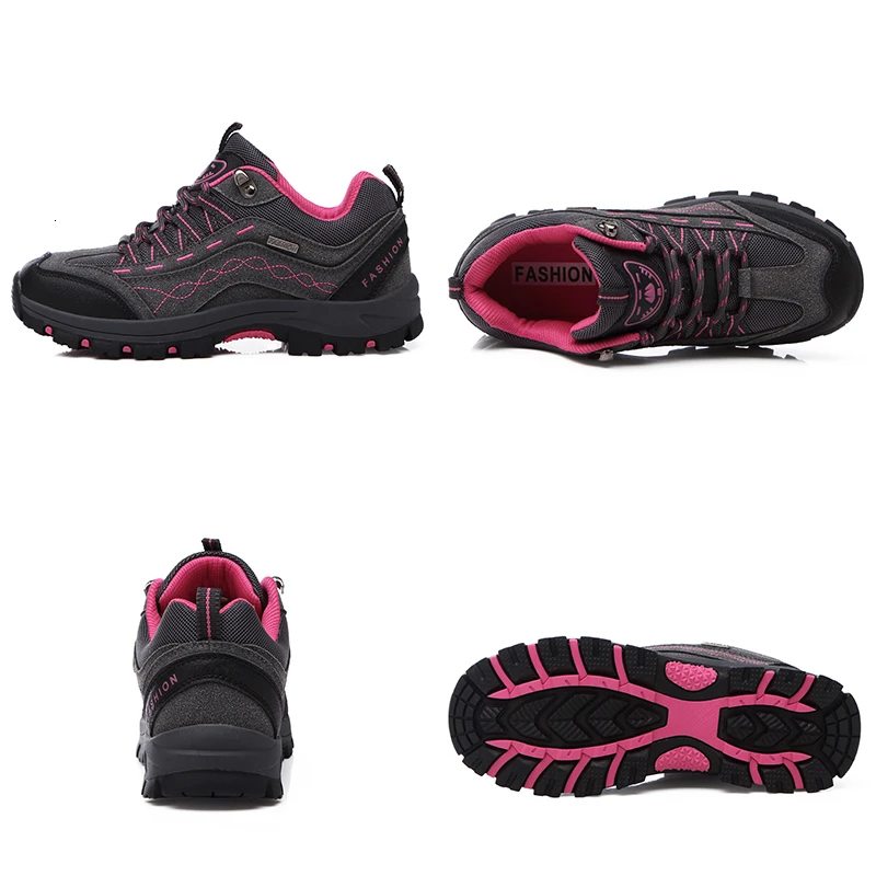 Классические парные походные туфли для мужчин и женщин Нескользящие