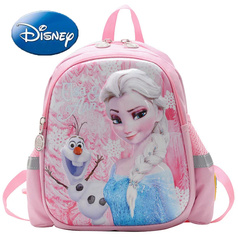 Большой Вместительный рюкзак Disney для принцессы Эльзы из мультфильма Милая