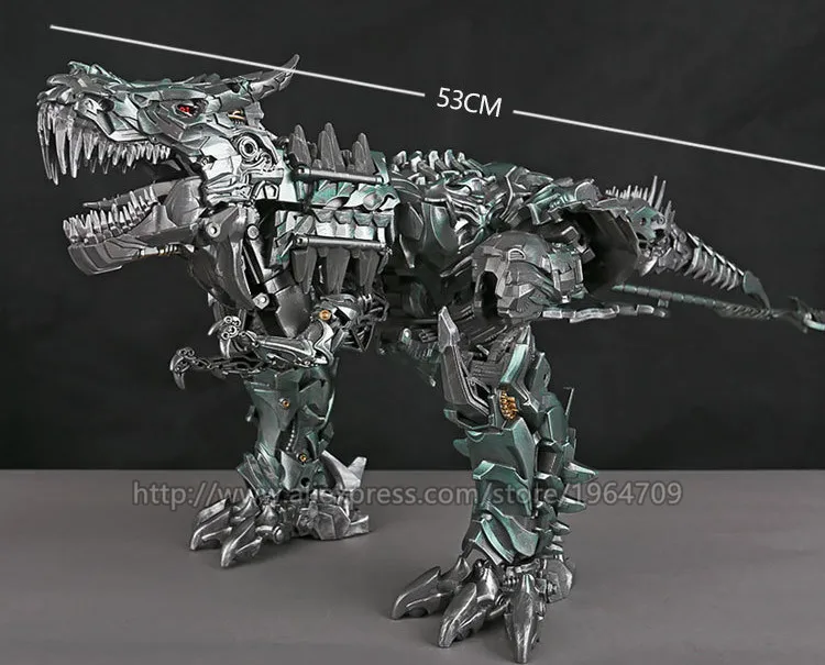 Wei Jiang Oversized 34cm Transformation movie toys dinosaur tank Mode anime Action Figure SS07 W8600 Robot kids toy Retail Box