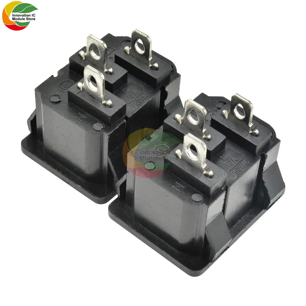 Ziqqucu AC-05 защелкивающаяся розетка питания переменного тока 10 а/250 В Встраиваемая