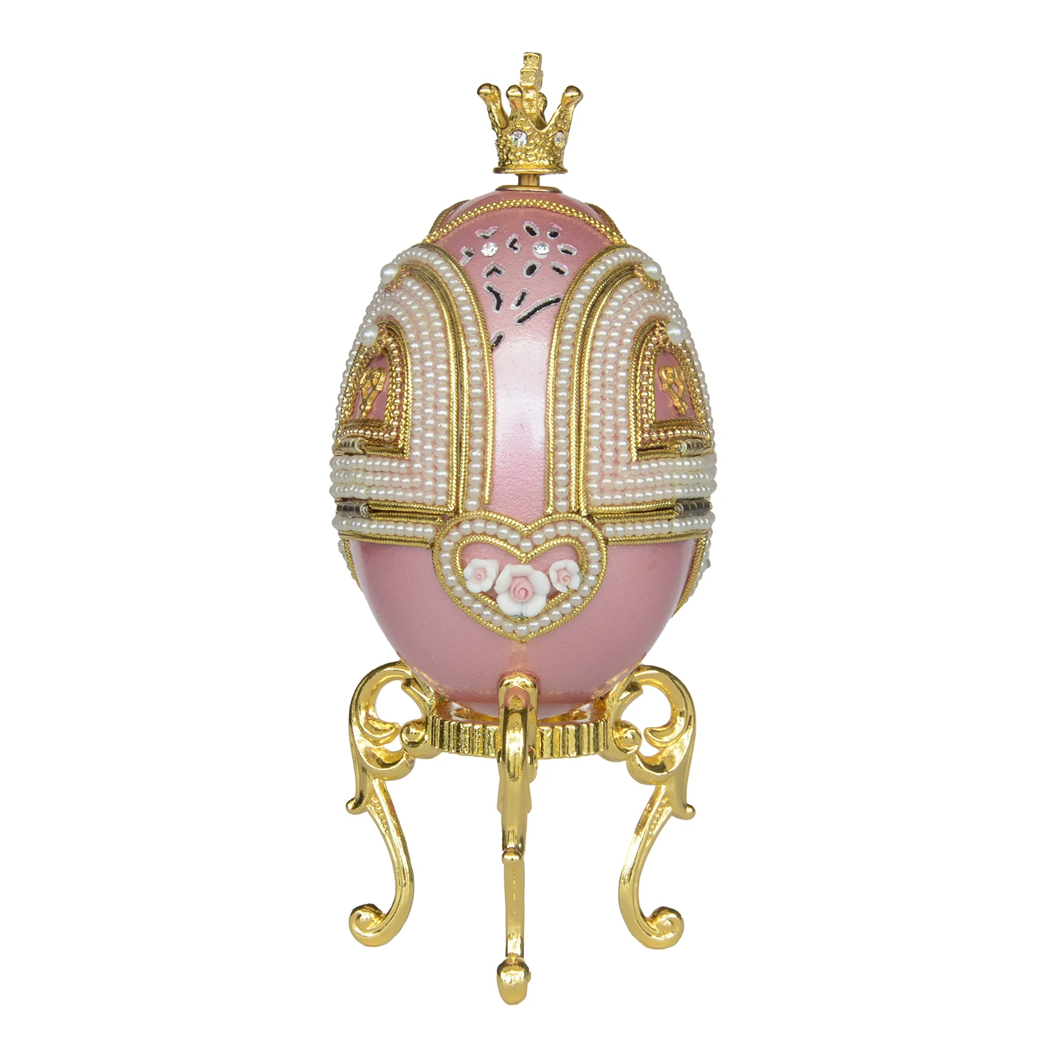 Музыкальная шкатулка в виде яиц элегантное украшение подарок музыканту на