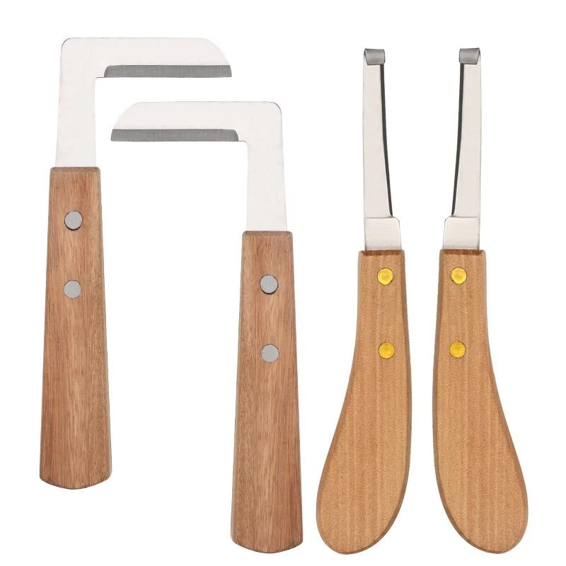 2 шт. лошадь кузнеца ножик для ног в форме подковы инструменты ремонта ручка Нож