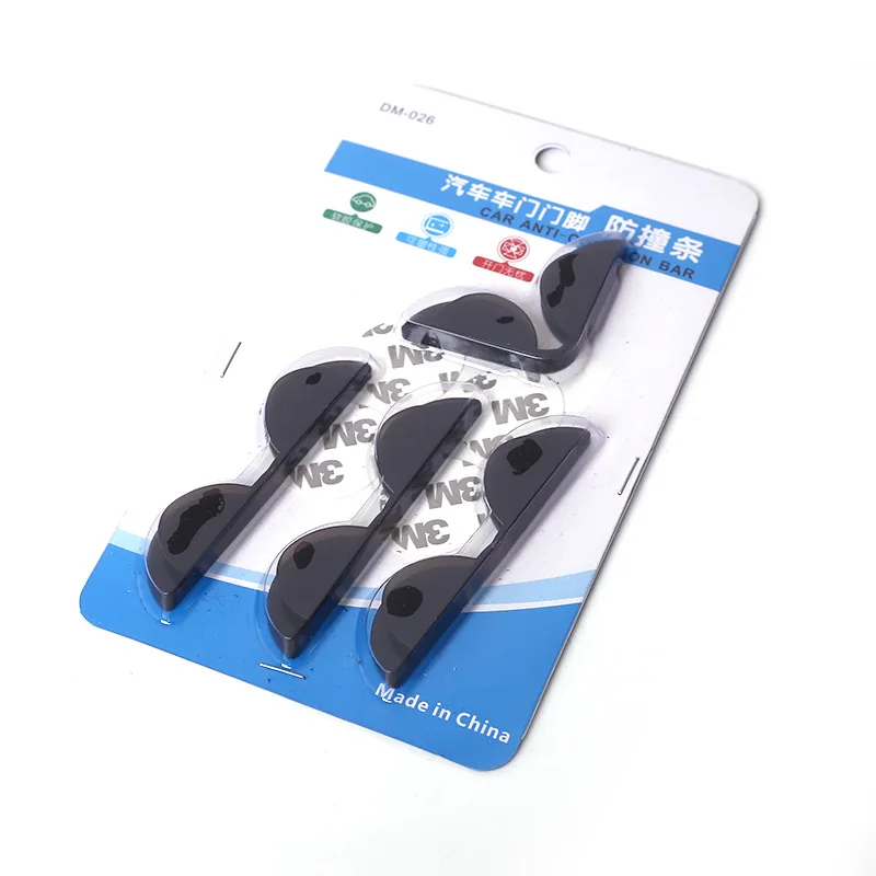 Скрытая Защита от царапин для автомобильной двери Противоударная полоса лампа