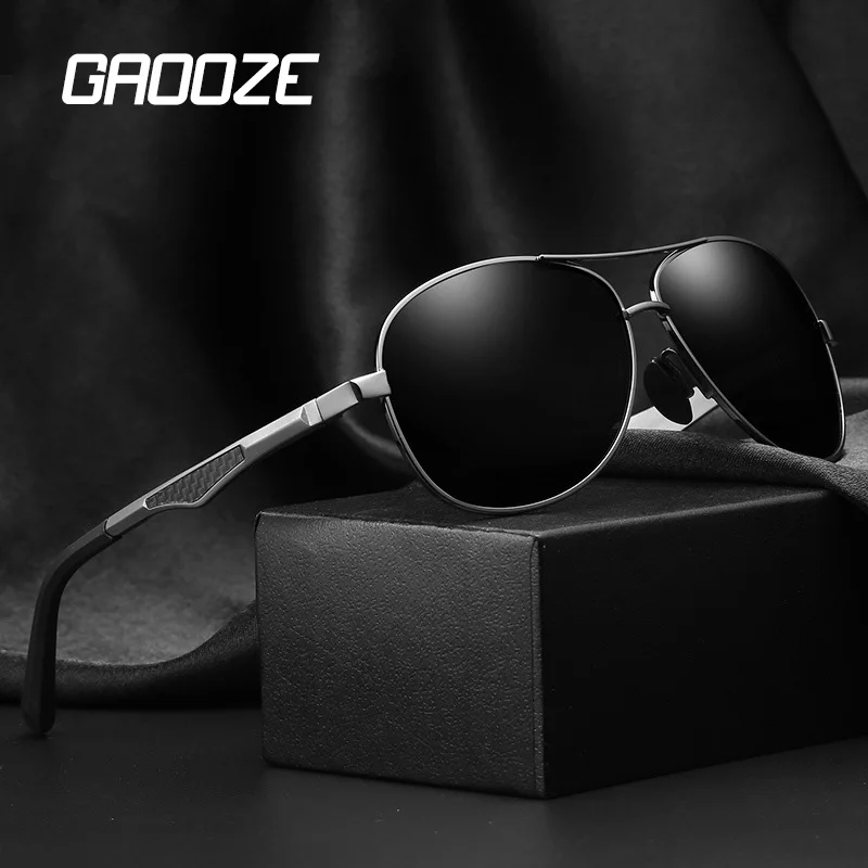 Солнцезащитные очки GAOOZE поляризационные для мужчин и женщин авиаторы в