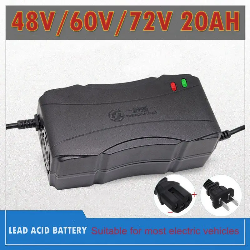 Зарядное устройство для велосипеда 48 В/60 в/72 В 3 А 20 Ач 12 Ач|charger 48v|battery charger 48vbattery |