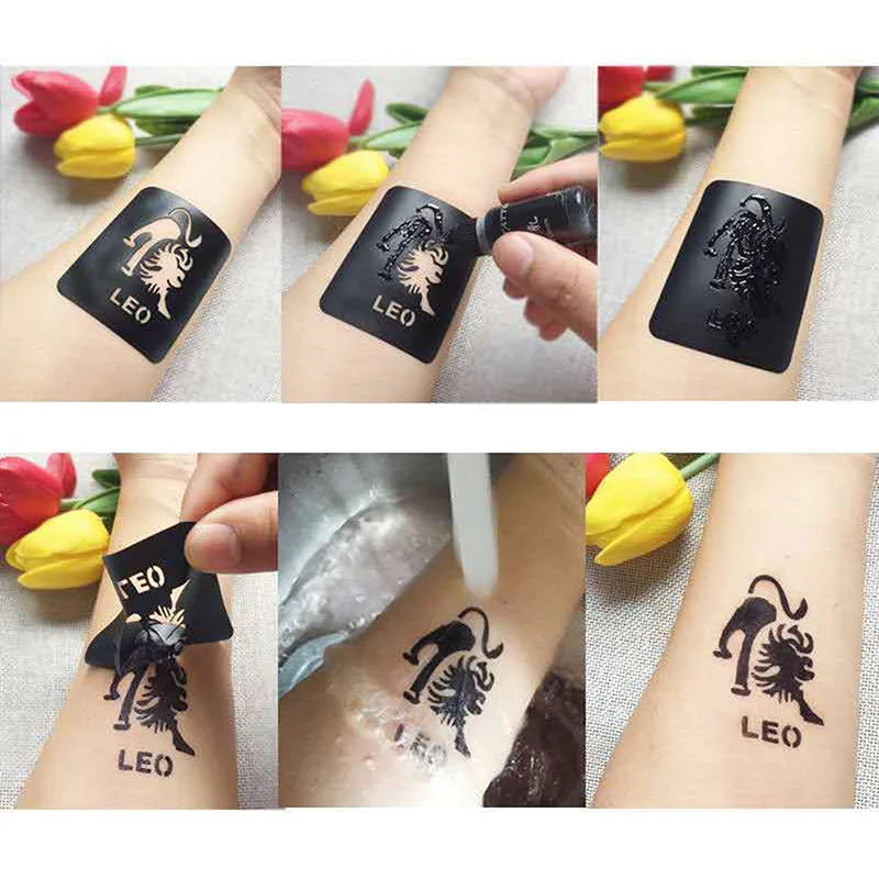 Temporary Tattoo 10ml Liquid Paste Henna Cones Indian For Body Paints tattoo supply | Красота и здоровье