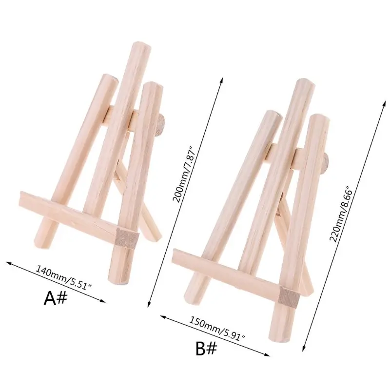 

Wood Table Easel Tablets Stand Easel Painting Craft Wooden Stand For Party Decoration Art Supplies
