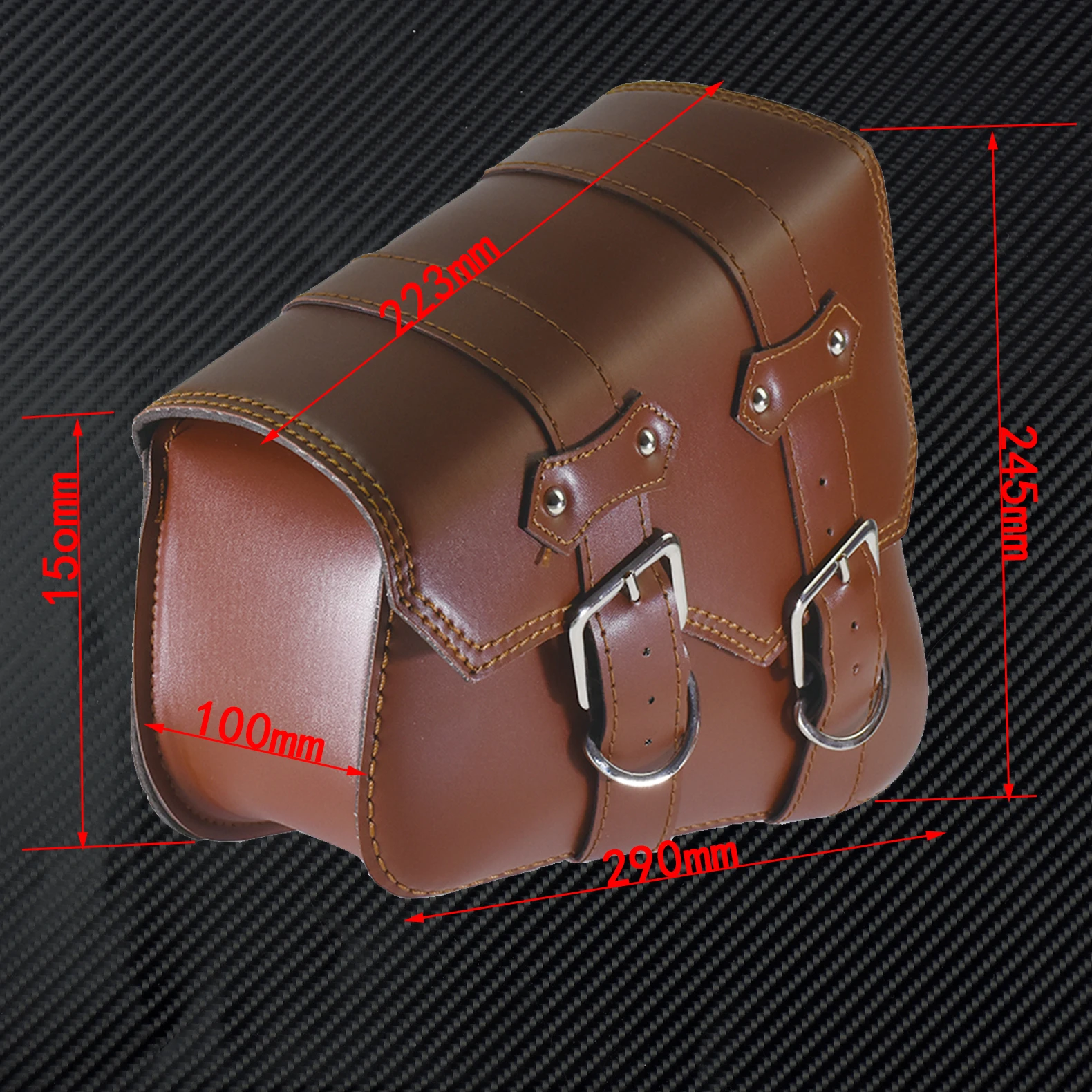 Водонепроницаемая сумка для мотоцикла 2 шт. седло из искусственной кожи боковая