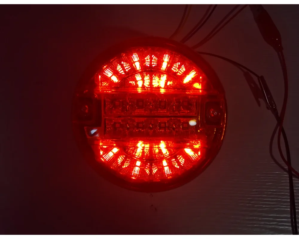 2x5 5 дюймов Emark 140 мм 20 LED трейлер грузовик стоп задние фонари Янтарный сигнал
