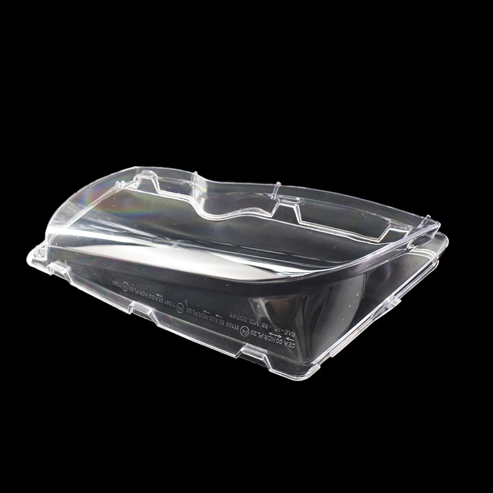 

New 2 Pcs Transparent Housing Headlight Lens Shell Cover Lamp Assembly For BMW E46 2002-2006 4 Doors