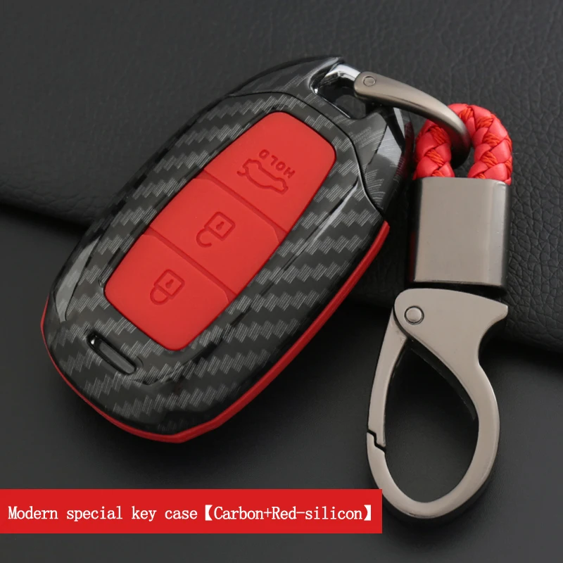 3 кнопочный силиконовый + ABS автомобильный чехол для пульта дистанционного