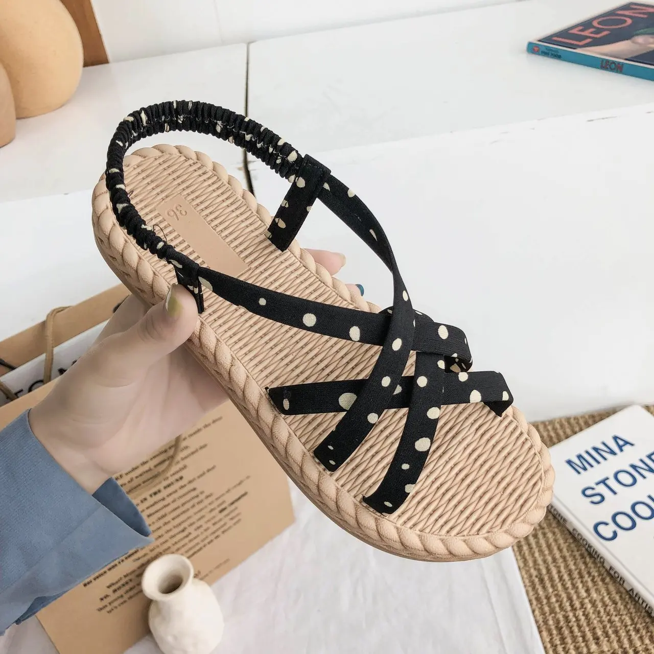 Летняя обувь 2020 года Женские сандалии на плоской подошве Sandalias Mujer Пляжные