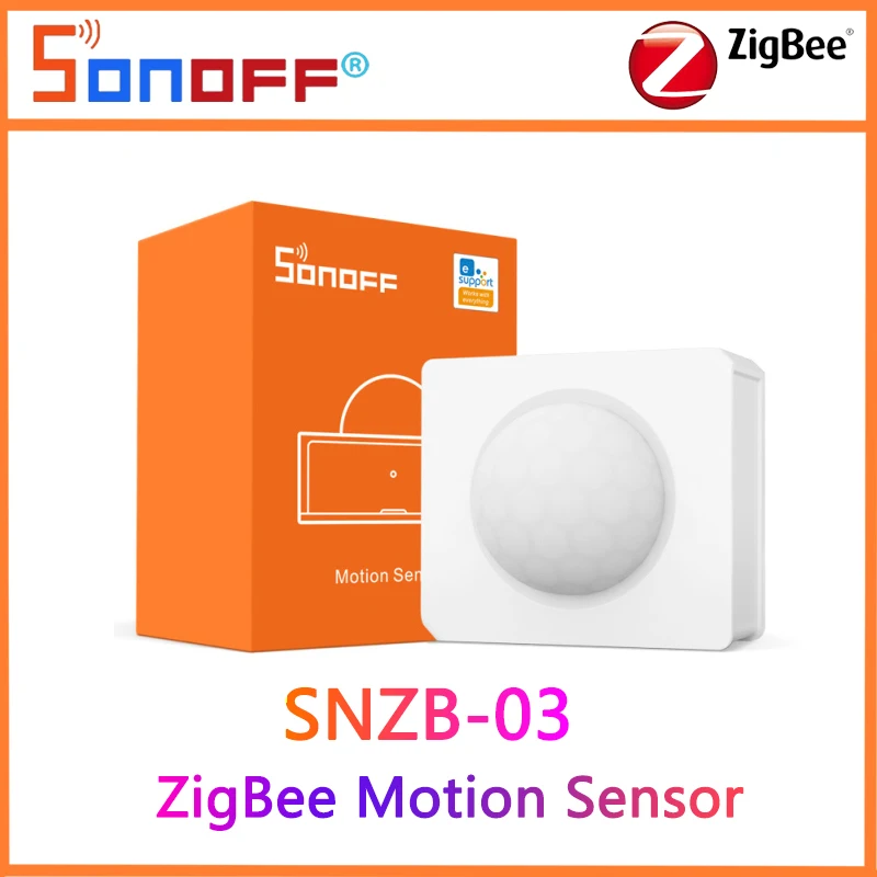 Датчик движения SONOFF SNZB 03 ZigBee Умный домашний датчик обнаружения работает с мостом
