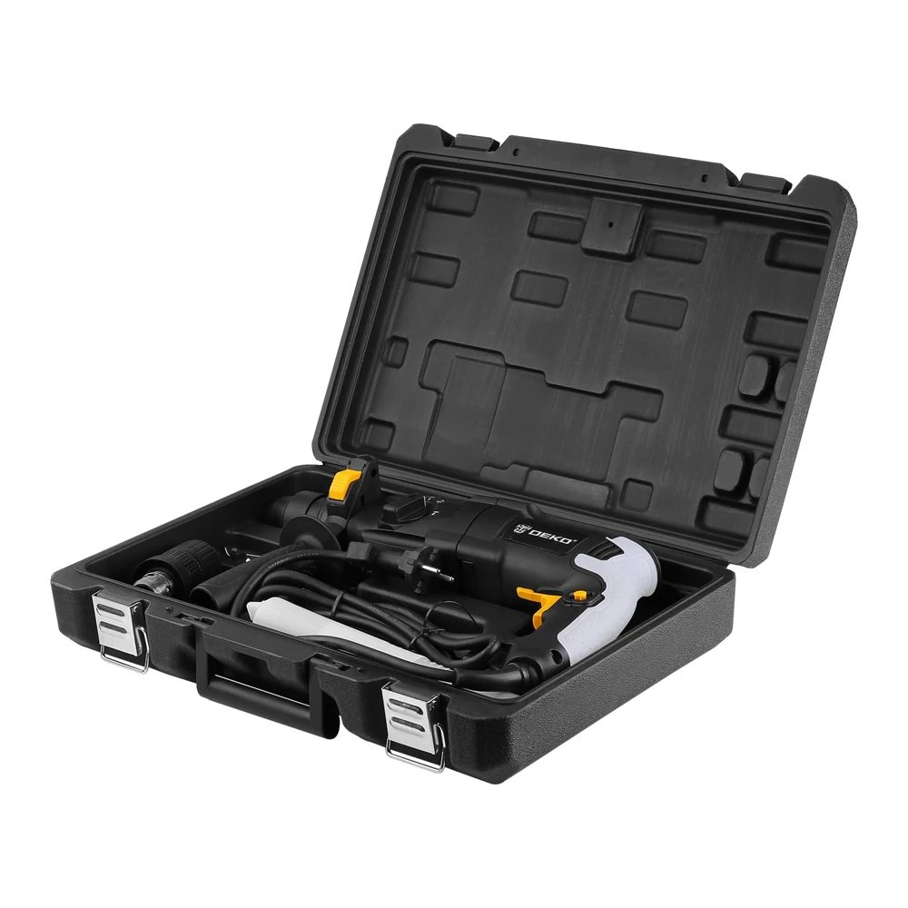 Перфоратор сетевой DEKO DKH1100W 3 5J + дополнительный патрон в кейсе 063-4159 | Инструменты