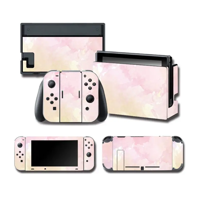 

2021 New 1Set Full Body Skin Colorful Sticker Art Decals for NS Switch Console Controller
