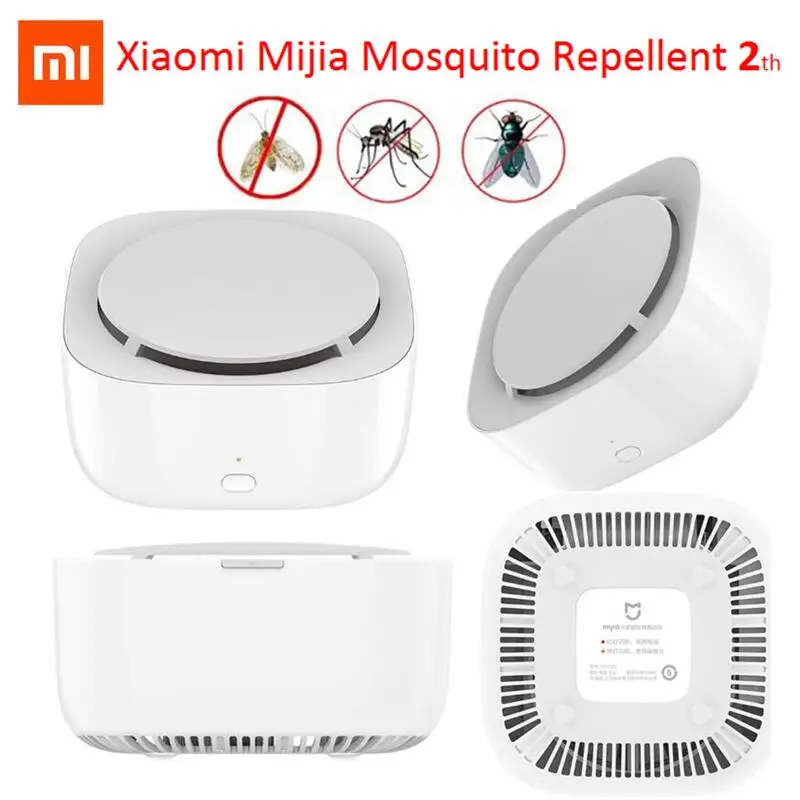 Умный репеллент от комаров Mijia 2 Xiaoai с голосовым управлением Мобильный телефон время 135 ночей умный репеллент от комаров
