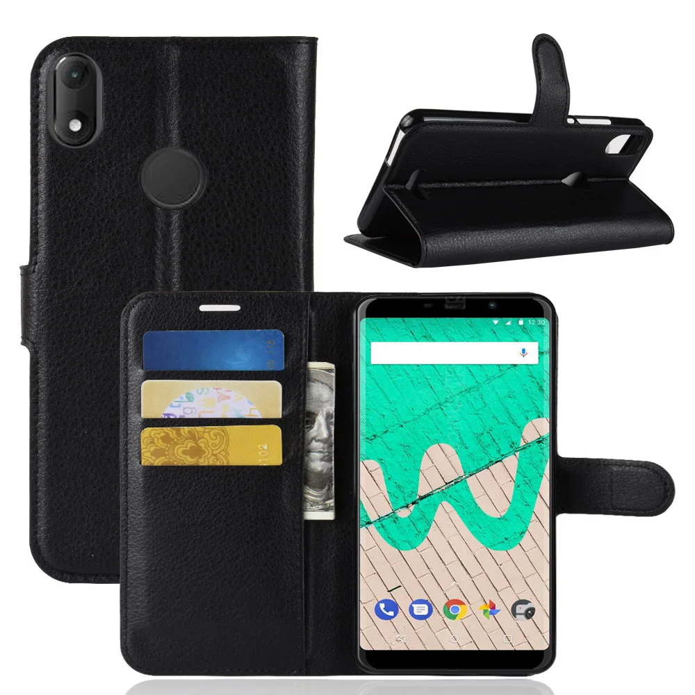 Чехол для телефона Wiko Y80 Y60 чехол View 3 2 Pro Lite Max XL GO Prime кожаный | Мобильные телефоны и