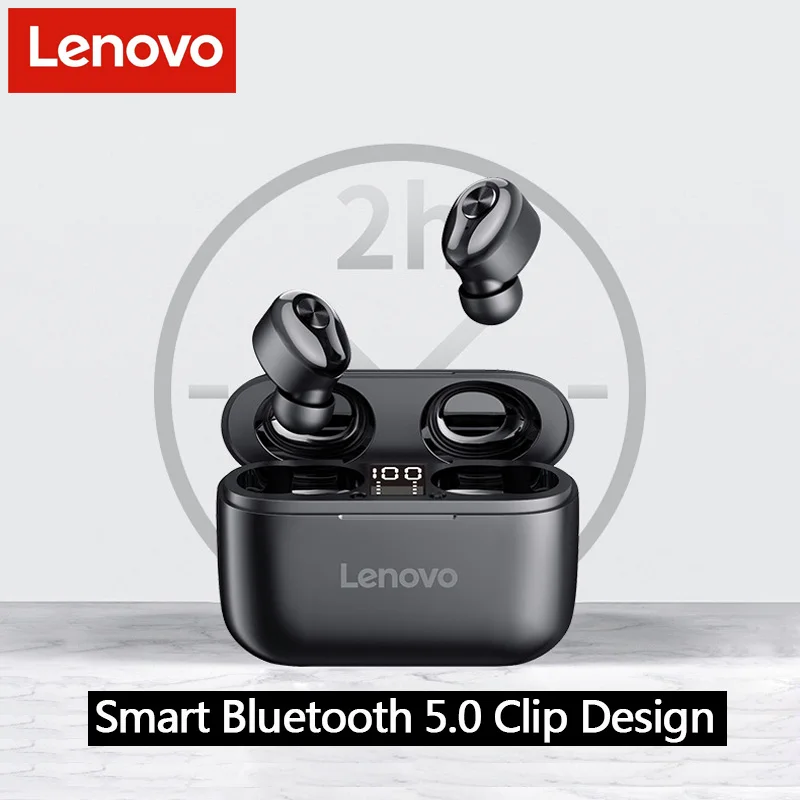 

Lenovo HT18 Wireless Headphones TWS 5.0 Bluetooth Earphone EarBuds HD Stereo With Mic Headset Sealed Fone De Ouvido Sem Fio