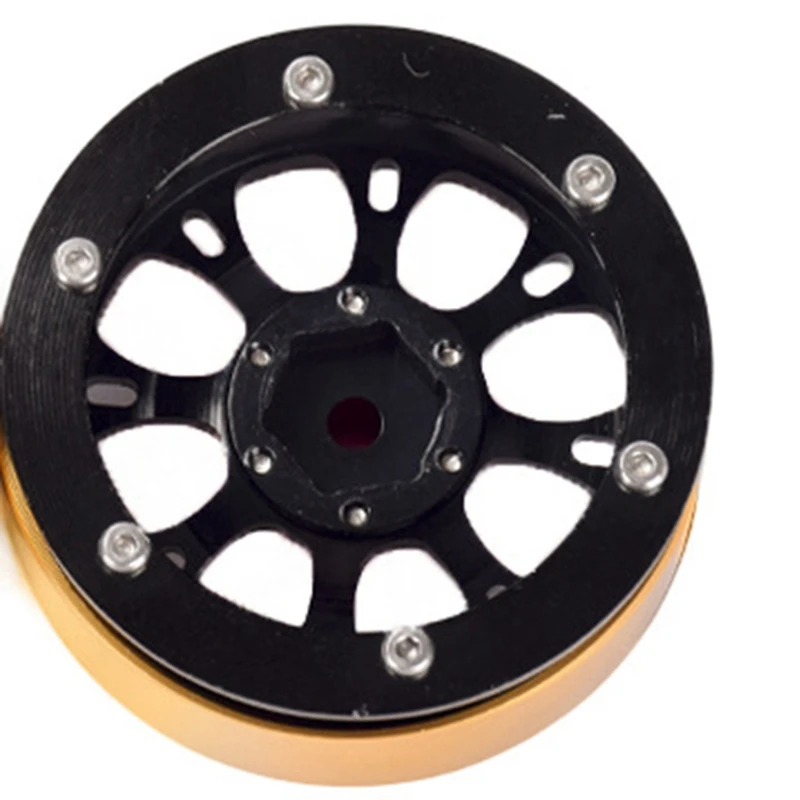 

2Pcs RC Crawler 1:10 Alloy Wheel Rim for 1/10 Traxxas TRX4 Axial SCX10 TAMIYA CC01 D90 D110