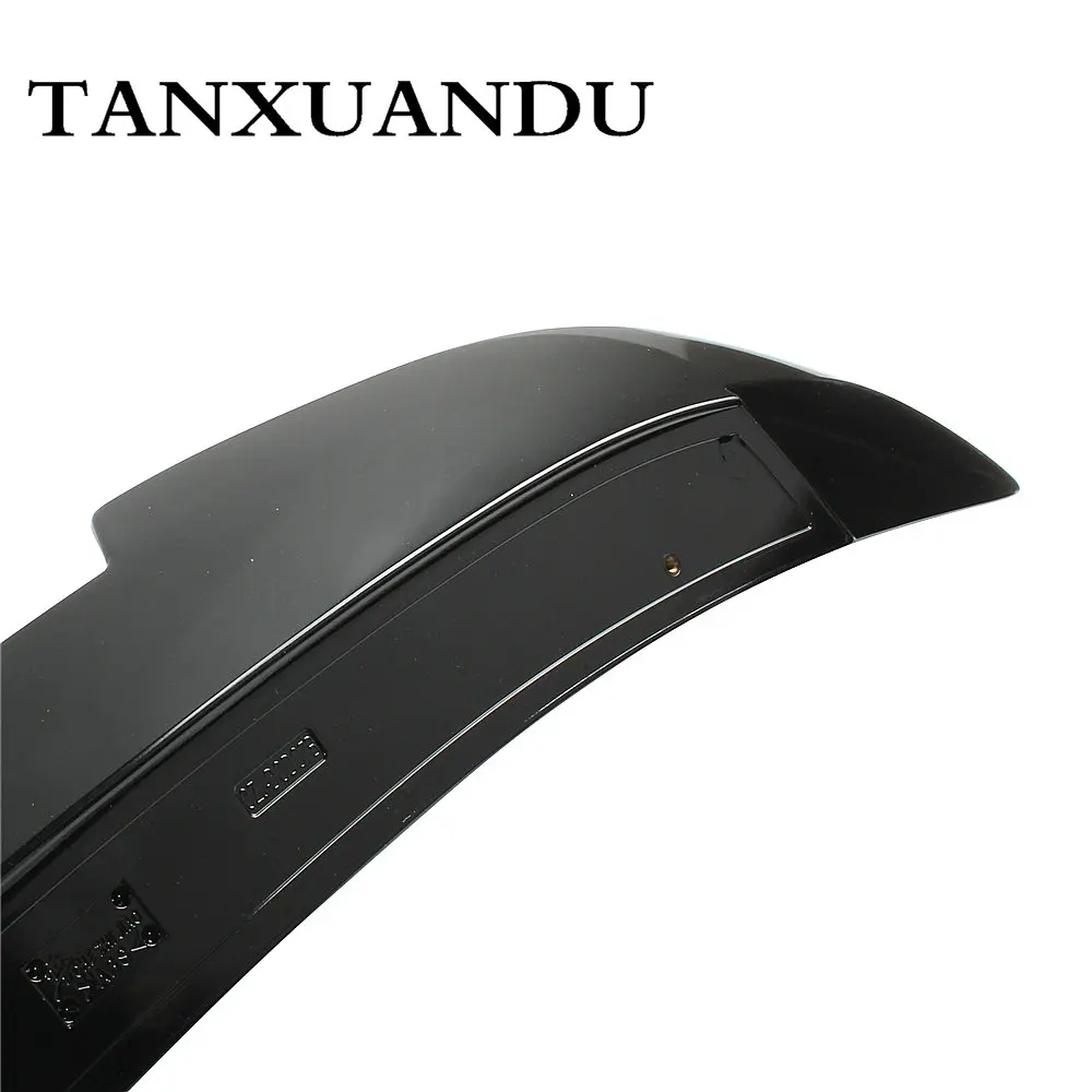 032610 Окрашенный черный ABS задний багажник спойлер крыло отделка B тип подходит для