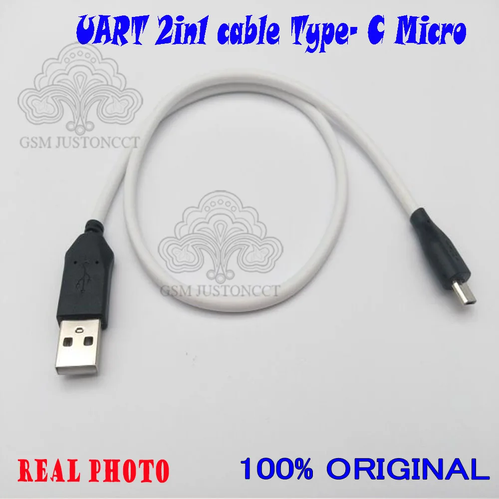Новейший UART 2 в 1 кабель Type - C Micro для eft dongle octoplus frp chimera tools | Мобильные телефоны и
