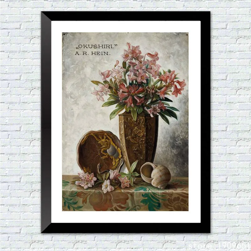 

cotton no frame still life classical flowers canvas printings oil painting printed on cotton home wall art decoration pictures