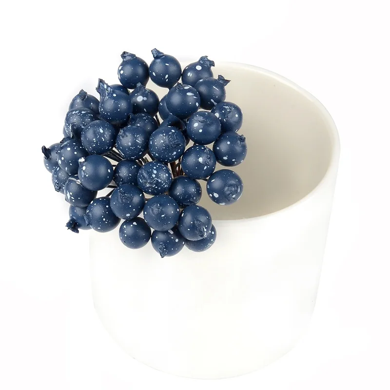 20 шт. жемчужные пластиковые искусственные маленькие ягоды для украшения