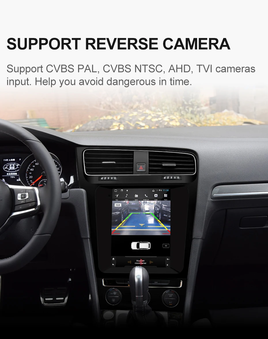 Isudar H53 Вертикальный 1 Din Android авто радио для VW/Volkswagen/Golf 7 2013-gps Автомобильный мультимедийный ram 4G rom 64G FM для модели Telsa