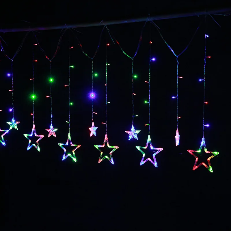 

Christmas Decoration For Home Curtain Fairy String Light LED Garland Christmas Ornament New Year Christmas Decorations Navidad