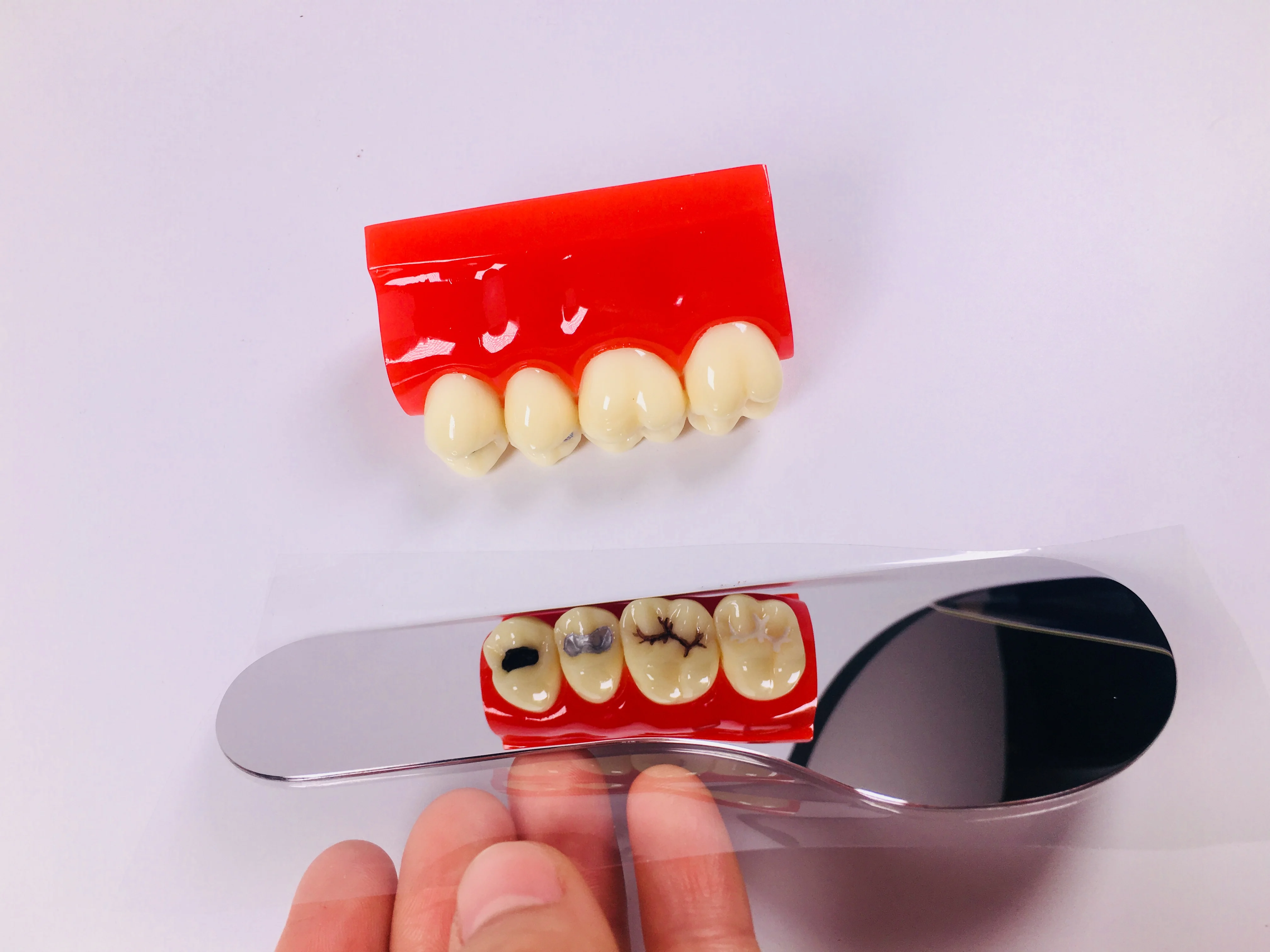 

1pcs Dental Orthodontic Mouth Mirror Photos Stainless Steel Mirrors Double-Sides #9 Number9