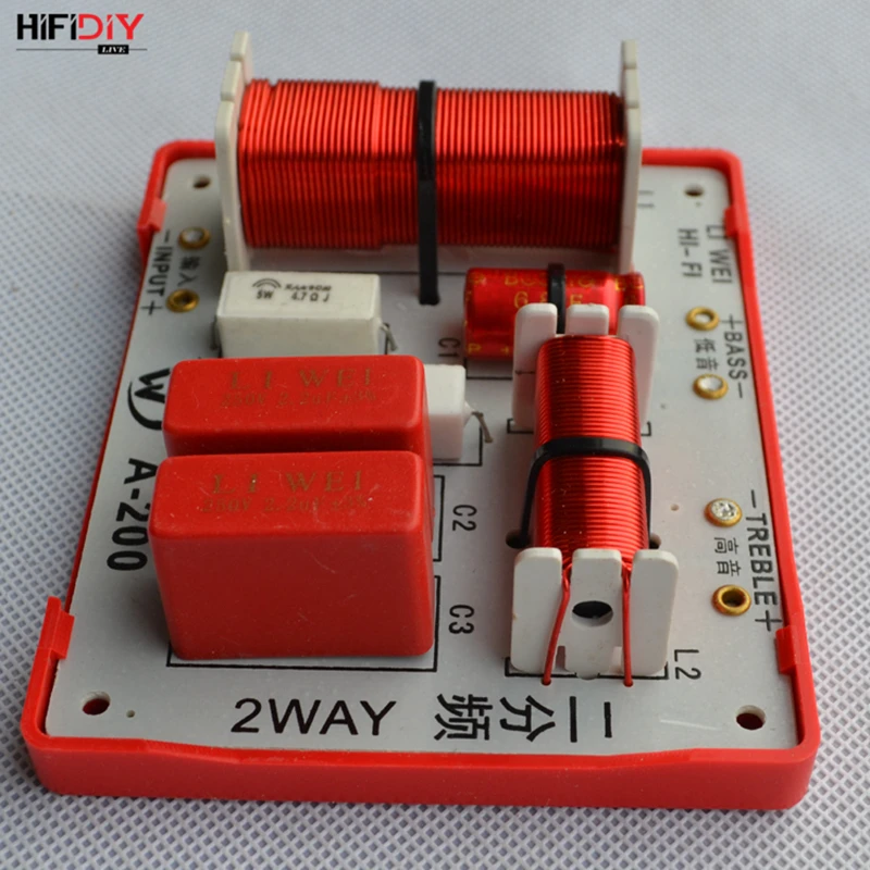 HIFIDIY LIVE A-200 2 Way динамик твитер + басовый блок HiFi домашний s аудио кроссовер с
