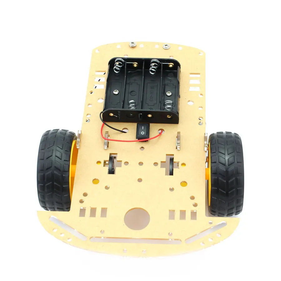 Комплект шасси для Arduino 2WD Motor Smart Robot кодер скорости Аккумуляторный блок набор