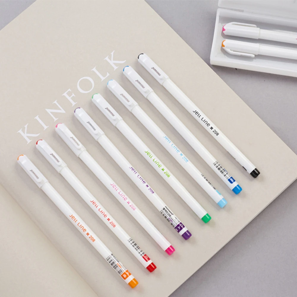 Гелевая шариковая Цветной со стразами милые ручки с персонажами мультфильмов