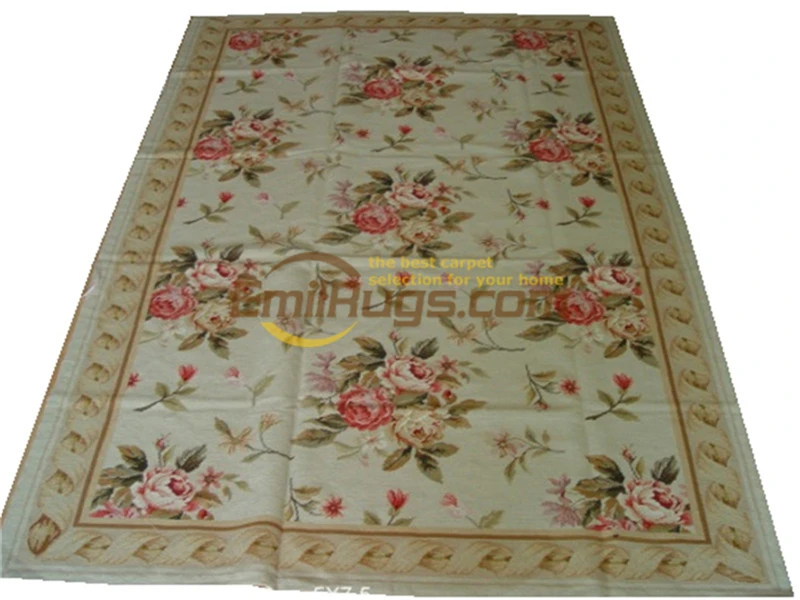 Сшитое вручную цветочное Needled одеяло античный китайский ручной работы шерстяной