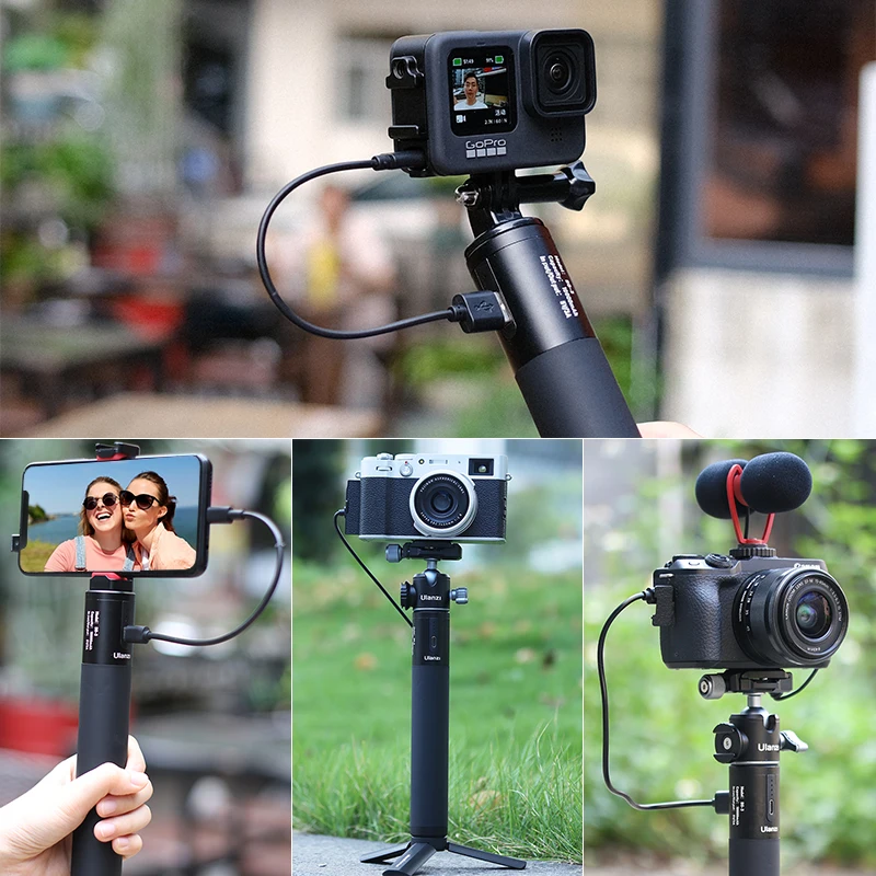 ulanzi bg 3 10000mah battery power bank charger hand grip with mini 18w pd qc fast charge for smartphone dslr gopro 1098765 free global shipping