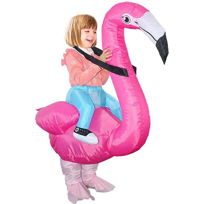 Надувные костюмы с фламинго костюм Пурим инопланетянина для косплея детский