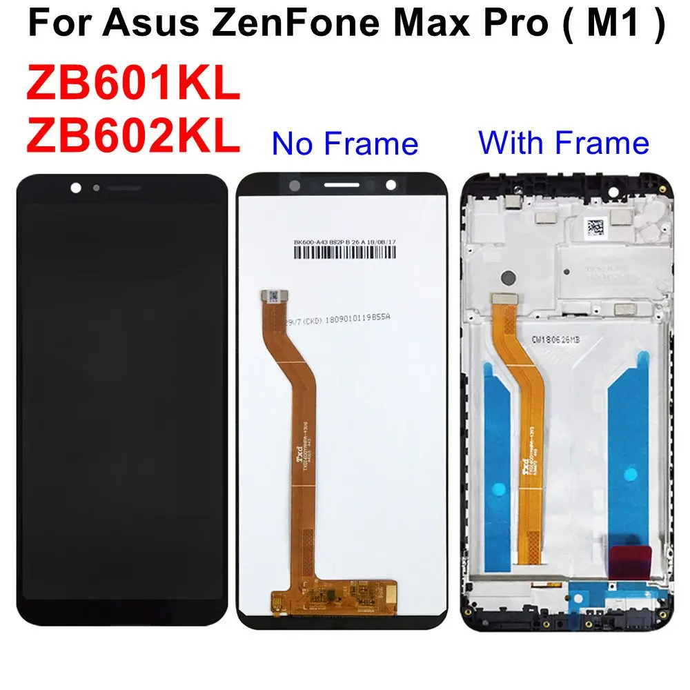 Новый оригинальный для ASUS ZenFone Max Pro M1 ZB601KL ZB602KL 5 99 "ЖК-дисплей дигитайзер