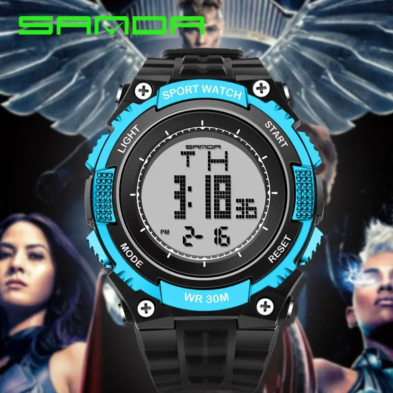 Watch Men Military Sports Watches Fashion Silicone Waterproof LED Digital For Male Clock Man Relogios Masculino Gift | Наручные часы