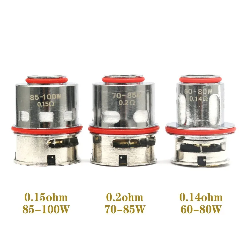 

5pcs vapesoon M Coil M0.14 0.14ohm M0.3 Dual 0.3ohm M0.2 Trible 0.2ohm M0.15 Quadra 0.15ohm Coil For Z Max Tank