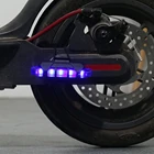 Светодиодная лампа-вспышка для электроскутера, пластиковый предупреждающий фонарь для ночного велосипеда, аксессуары для M365 Pro
