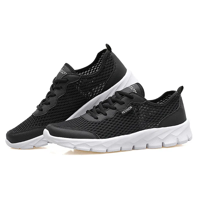 

Running Shoes Spring 2021 New Men And Women Mesh Shoes Outdoor Brand Sports Shoes Beach Color Lightweight Lace-Up Shoes Sneakers