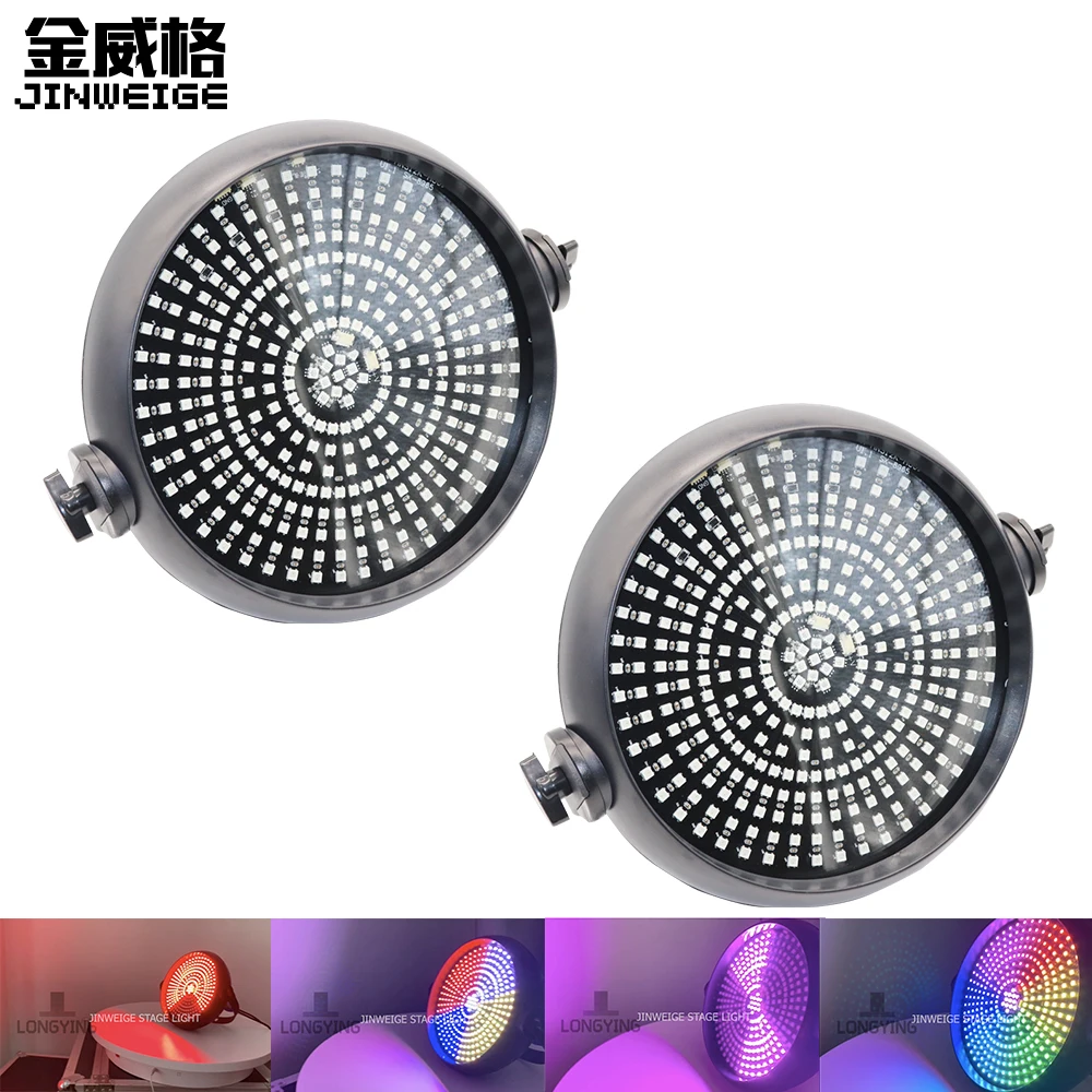 

2pcs/lot Pixel Led Par Light Led Strobe Wash Effect DMX Dj Stroboscope Equipment for Bar Party Stage Light